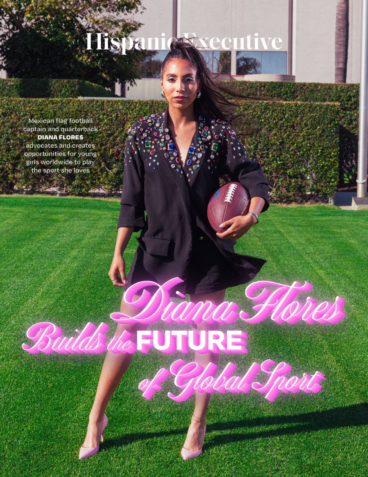 Diana Flores digital cover Hispanic Executive